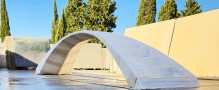 The first 3D printed bridge using waste materials from stone processing | Da Vinci’s Bridge